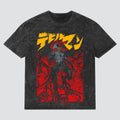 Devilman Crybaby | Acid Wash Oversized T-Shirt